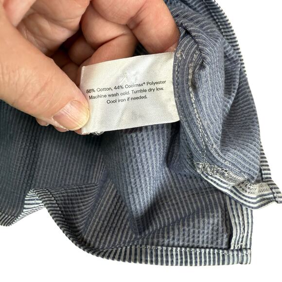 Ministry of supply Hybrid Seersucker short sleeves shirt XL Preppy Prep Coastal - Picture 4 of 7